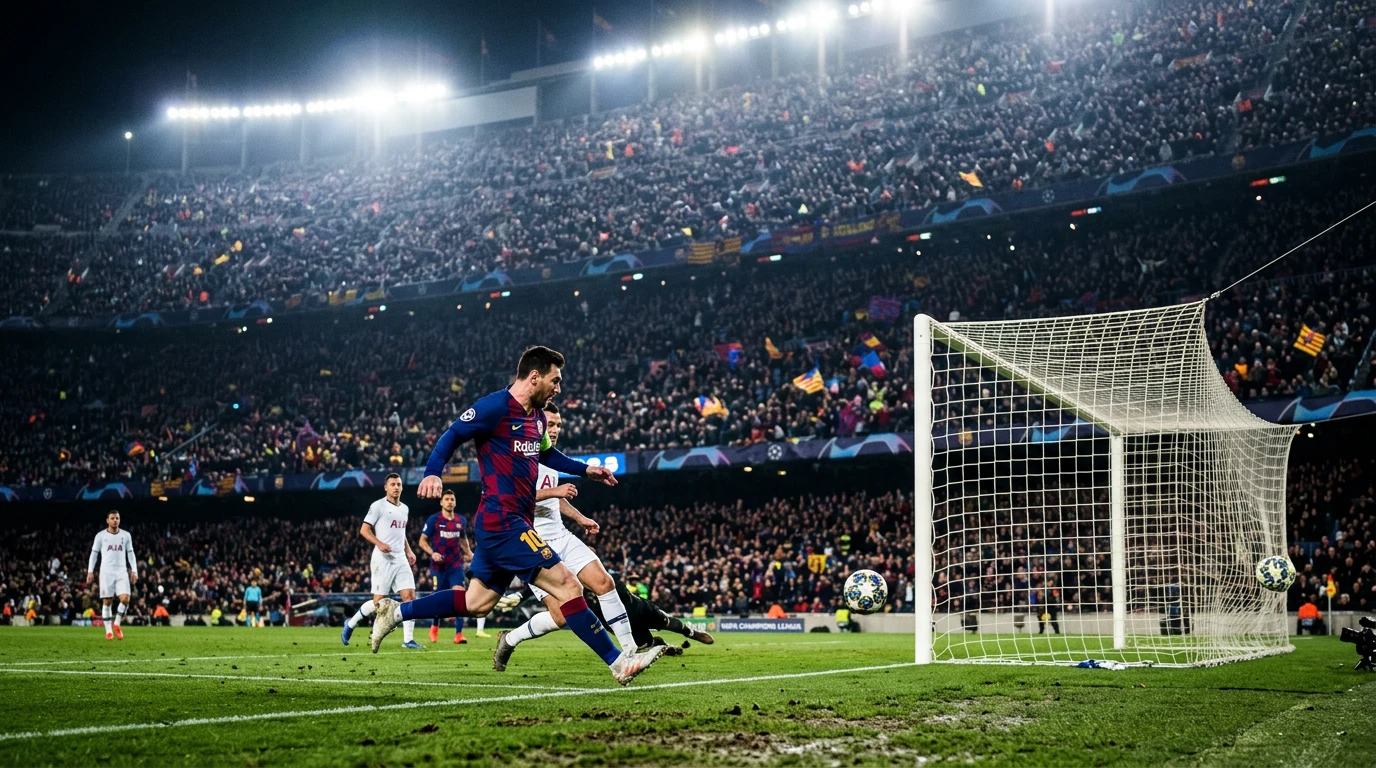 Lionel Messi Champions League goles titulos Barcelona