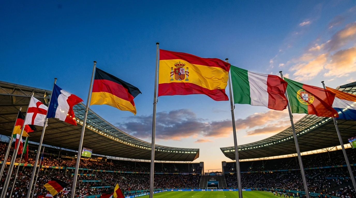 Paises Champions League ranking titulos naciones