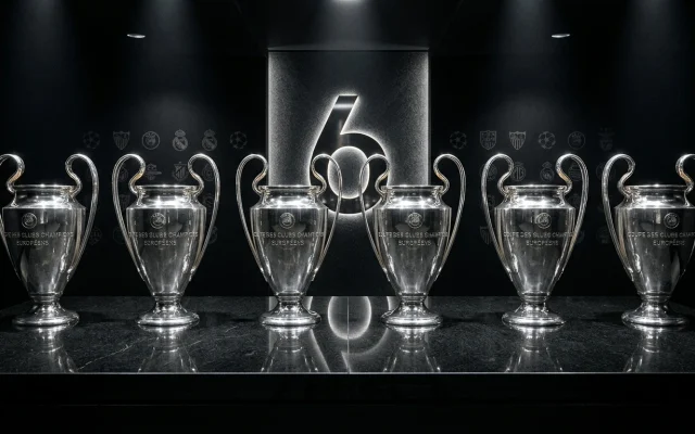 Jugadores con Más Títulos de Champions League