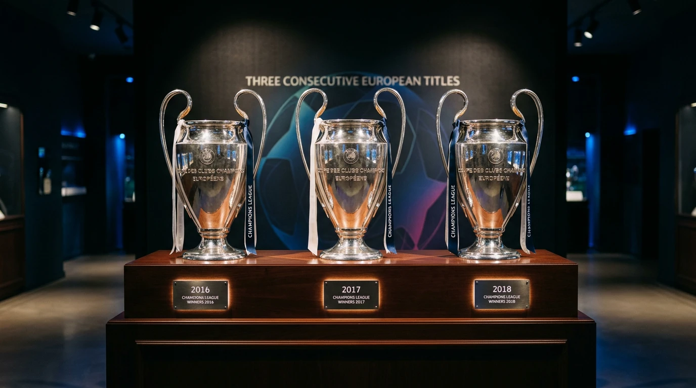 Zinedine Zidane entrenador Champions League tres consecutivas Real Madrid