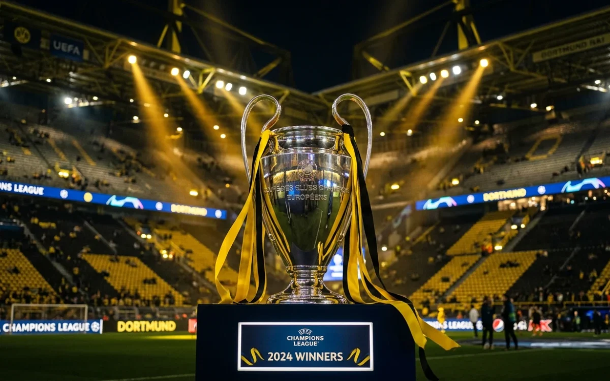 Borussia Dortmund en la Champions League: 1 Título y 3 Finales